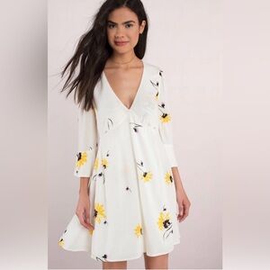 NWT FREE PEOPLE Time On My Side Mini Wrap Dress Size M